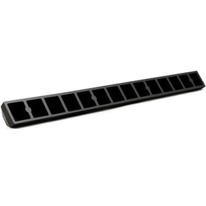 Large Heavy Duty Rubber Parking Curb - Black by Costway
