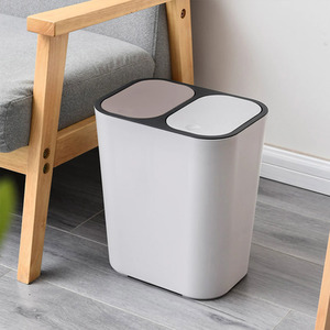 2 In 1 Kitchen Sorting Waste Bin by lifeideas