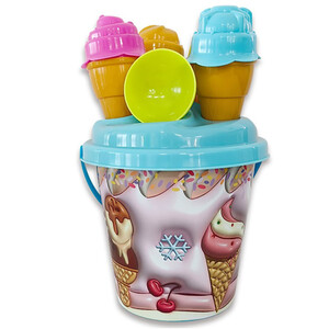 Assorted Ice Cream Bucket Set - Multicolour