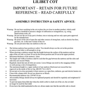 Lilibet Cot Black - Black by Viculii