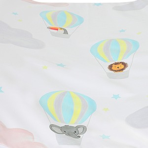 Anti-Roll Wedge Baby Changing Mat - Safari Balloons / Safari Balloons by Babycurls