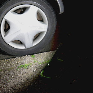 TIME LED 10w Rechargeable Folding Flood Light - Green by TIMELED