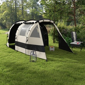 Outsunny 4-5 Person Blackout Camping Tent with Bedroom and Living Room by Outsunny