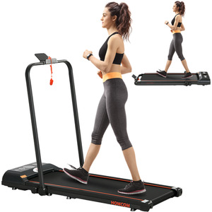 HOMCOM Folding Walking Treadmill Aerobic Walking Exercise Machine LED by HOMCOM