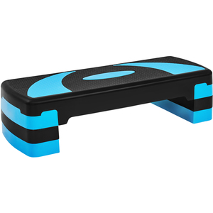 Circuit Size Aerobic Stepper with Adjustable Heights - Blue by Yaheetech