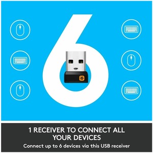 Logitech Wireless Optical Mouse - Grey / M705 Productivity Plus by Logitech