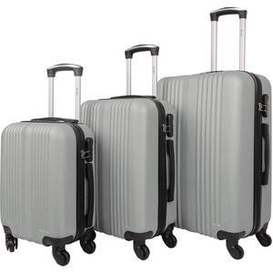 Delta Stripe 3 Piece Luggage Set by Groundlevel