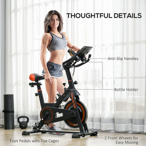 HOMCOM Upright Exercise Bike Machine by HOMCOM