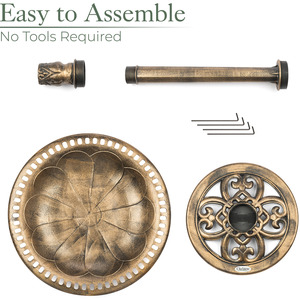 Round Pedestal Bird Bath by Christow