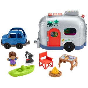Fisher-Price Little People Light-Up Learning Camper Electronic Toy RV - multi by Fisher Price