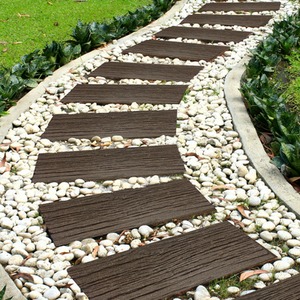 Railroad Rubber Stepping Stone by Nicoman