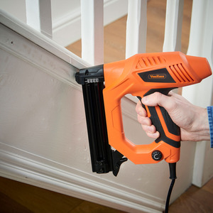 2 in 1 Electric Nail Gun - Orange by VonHaus