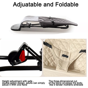 Foldable Newborn Baby Bouncer - Blue