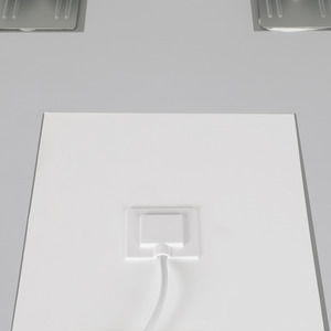 Bathroom Mirror With 3 Colour LED Light - White by Emitto