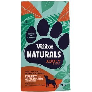 Webbox Naturals Adult Dry Dog Food - Turkey by Webbox