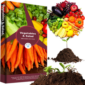 60L Salad and Vegetables Soil With Balanced Nutrients and Water Retention - Brown by STORM TRADING GROUP