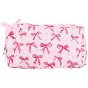 Bow Pencil Case - Pink