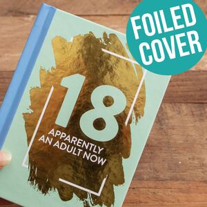 18 - Apparently An Adult Now Book - Blue by Bee Three Books