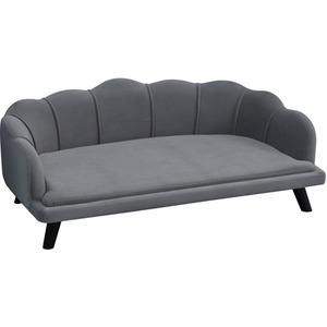 PawHut Dog Sofa for Medium, Large Dogs - Grey by PawHut