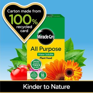Miracle-Gro All Purpose Soluble Plant Food High Nitrogen Plant Feed 1.2kg - Neutral by Miracle-Gro
