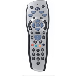 Sky Plus HD TV Remote Control, Sky120 - Silver by SKY