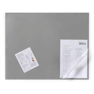 Durable Non Slip Desk Mat Protector With Overlay by Durable