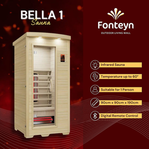 Bella Infrared Sauna by Fonteyn