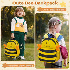 2-Piece Kid's Luggage Set - Yellow by Costway