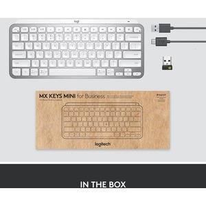 Logitech MX Keys Mini Wireless Illuminated Keyboard - Grey by Logitech