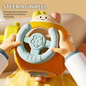 Activity Sensory Busy Cube Travel Toy 10in1 Montessori Learning - Orange by Dyzi