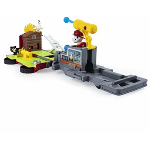 Marshalls Ride n Rescue Transforming 2-in-1 Playset and Fire Truck - Multi by Paw Patrol
