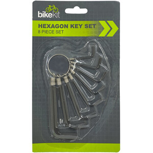 8 Piece Hexagon Key Set by Bike Kit