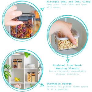 Food Storage Container - 1.8 Litre - White / 10.2cm / 0.966 / 3 / 10cm by Argon Tableware