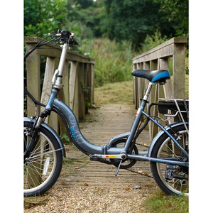 Basis Osprey 20In Folding Electric Bike, 8.8Ah - Metallic Grey by Basis