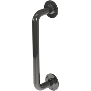 Gunmetal Steel Grab Rail - Gunmetal / 30.5cm by Rothley