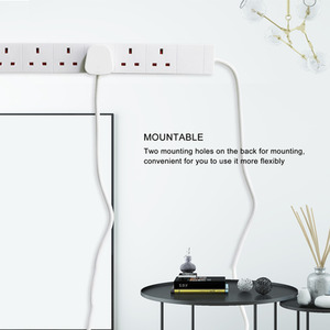 6 Gang Indicator Side Switched Extension Lead by ExtraStar