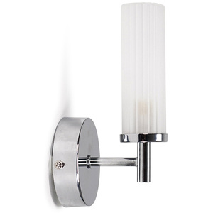 Canya Silver Bathroom Wall Light With 3W LED G9 3000K - Silver by ValueLights