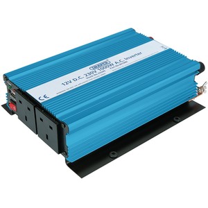 Draper 1000W DC-AC Inverter - Blue by Draper