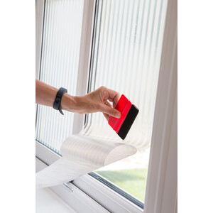 d-c-fix Linia Stripe Static Cling Window Privacy Film - White by d-c-fix