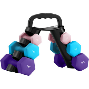 SPORTNOW Dumbbells Set with Carry Rack by SPORTNOW
