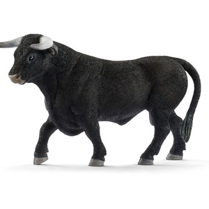 SCHLEICH Farm World Black Bull Toy Figure - Black by SCHLEICH