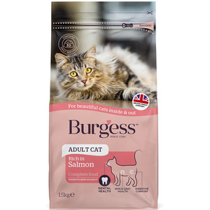 Burgess Adult Cat Food - Scottish Salmon by Burgess