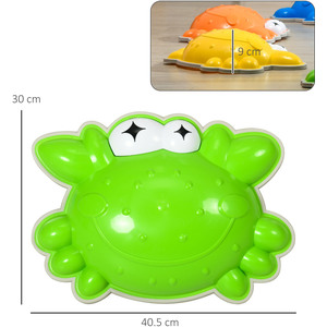 ZONEKIZ Crab Shaped Stepping Stones with TPE Anti Slip Edge - Red / 3.4kg by ZONEKIZ