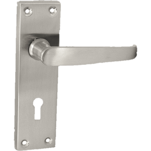 Door Handles Victorian Straight Lever Internal Lock - Satin - Satin by Betley Butterfly