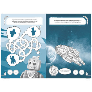 Lego Star Wars 800 Stickers - Black by Boxer Gifts