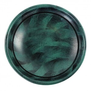 Oypla Traditional Ornamental Garden Bird Bath Pedestal - Green by Oypla