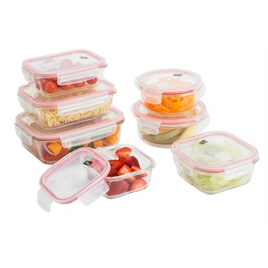 Neo 7 Piece Glass Food Storage Containers by Neo