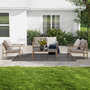 Newmarket 2 Seater Sofa Set - Cream by Malay