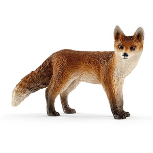 SCHLEICH Wild Life Fox Toy Figure - 14782 - Red/White by SCHLEICH
