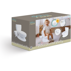 Educational Potty - White by Dolu